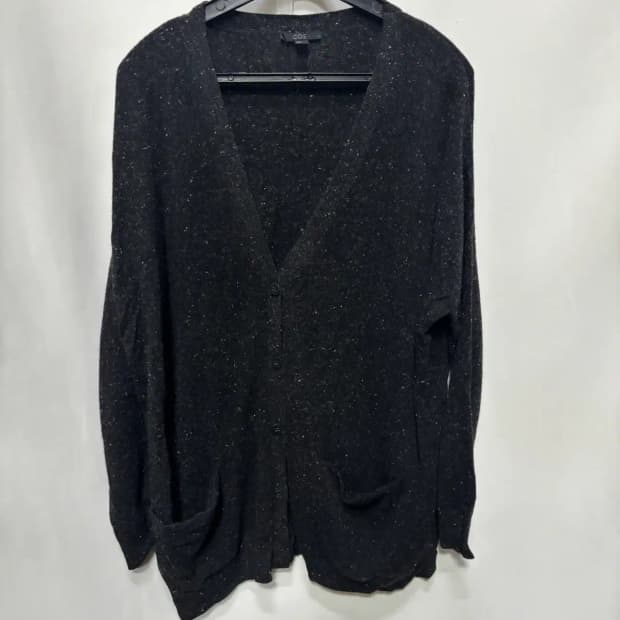 코스(COS)블랙 보카시 가디건 XS