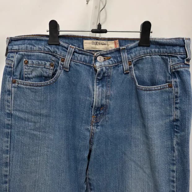 리바이스 부츠컷 데님34 리바이스 청바지 빈티지데님 남여공용