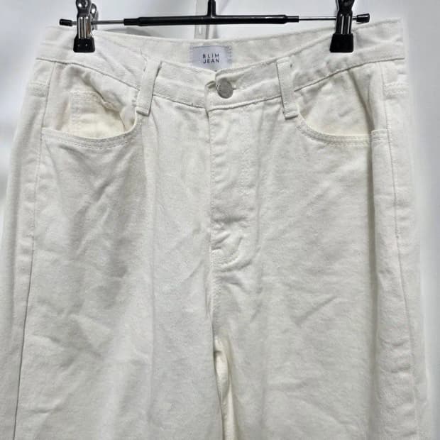 BLEM JEAN 화이트진 L