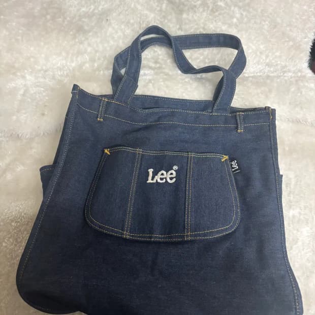 Lee (리) 데일리 데님 토트백 숄더백