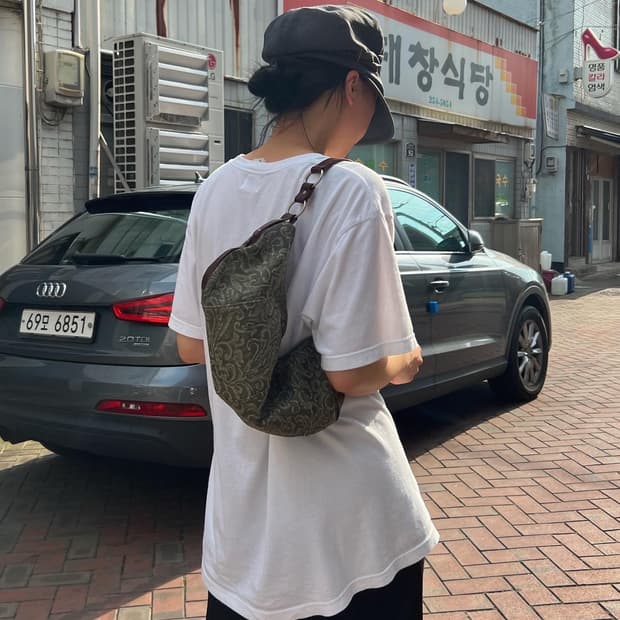 페이즐리숄더백 롱숄더백 문양숄더백 페이즐리 헤이즐리