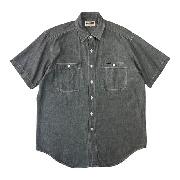 랭글러 데님 반팔 셔츠