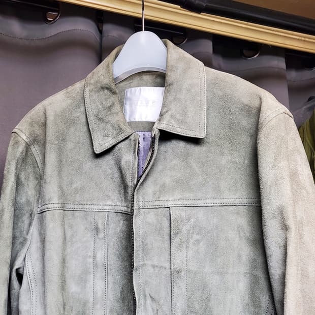 타임옴므 리얼고트 스웨이드자켓