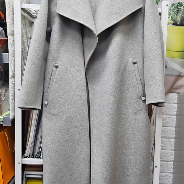 랑방 여성 롱코트 66 캐시미어 울 코트 AD08