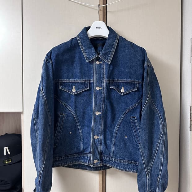 [L] 51퍼센트 Tunnel Lining denim Jacket
