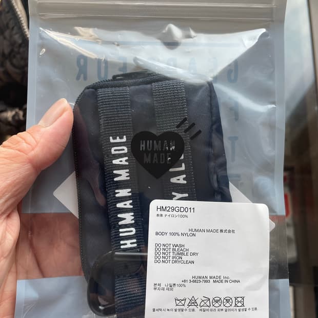 휴먼메이드 카드케이스 네이비 새제품