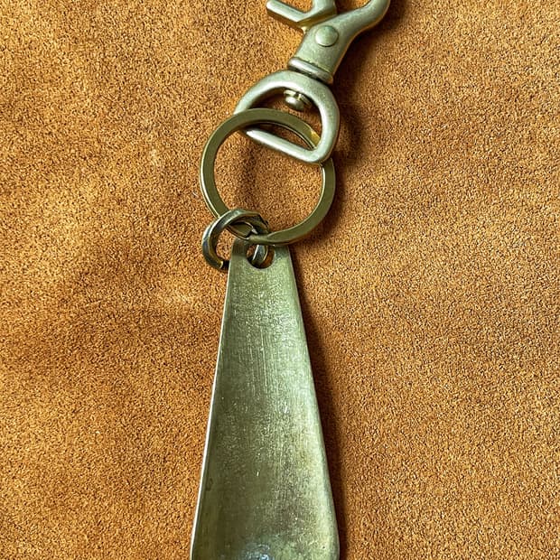 황동구두주걱키링 (새상품)