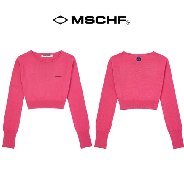 미스치프 니트 일본 슬리브 핑크 코이세이오 오호스애즈온더뮤지엄비지터