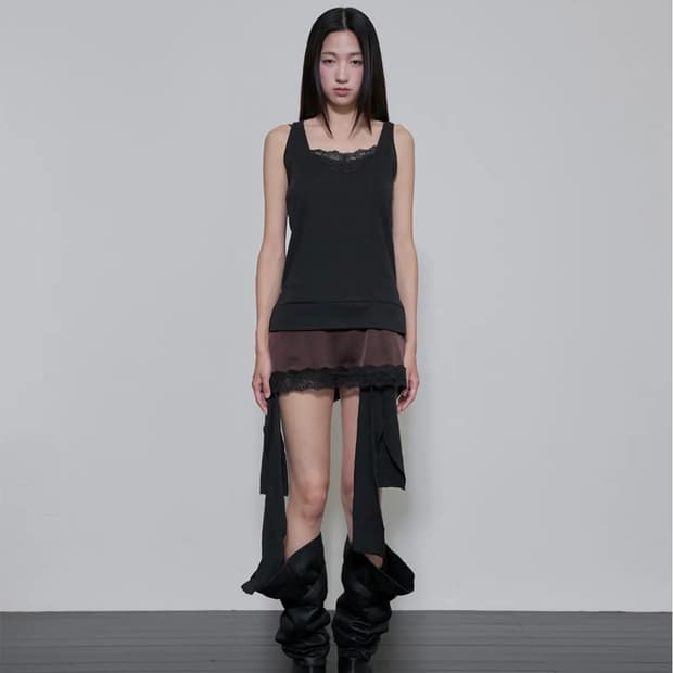 플레어업 2-Layered Lace Dress 레이어드 레이스 드레스