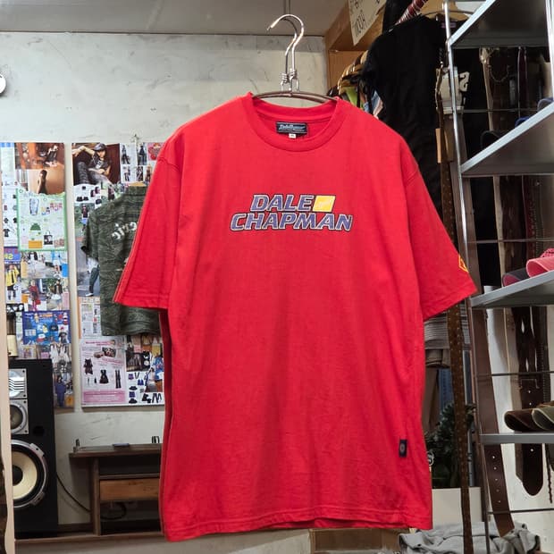 JPN 올드스쿨 엠보싱 레터링 반팔