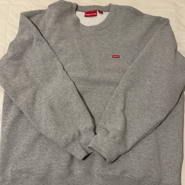 슈프림 스몰로고 맨투맨 