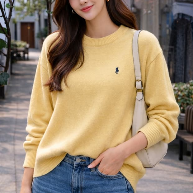 🧥 Polo by Ralph Lauren 폴로 랄프로렌 램스울 크루넥 