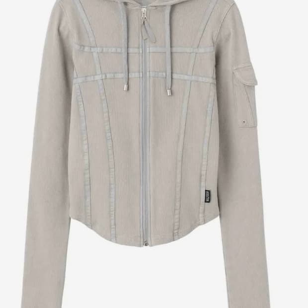 스컬프터 Washed Bondage Hoodie Washed Gray