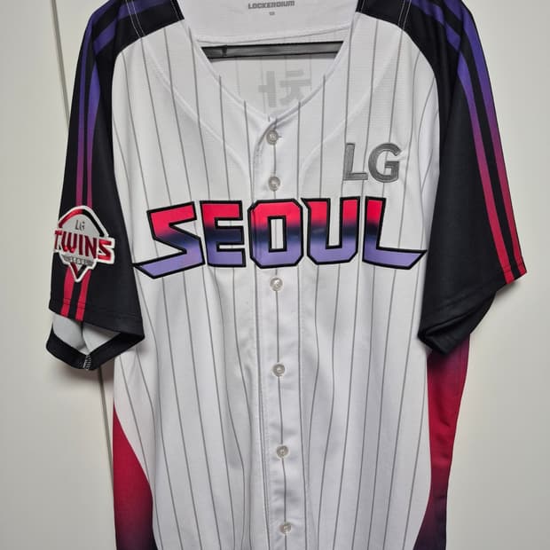 엘지트윈스 유니폼 서울의밤 에디션120사이즈 빅사이즈 홍창기 마킹