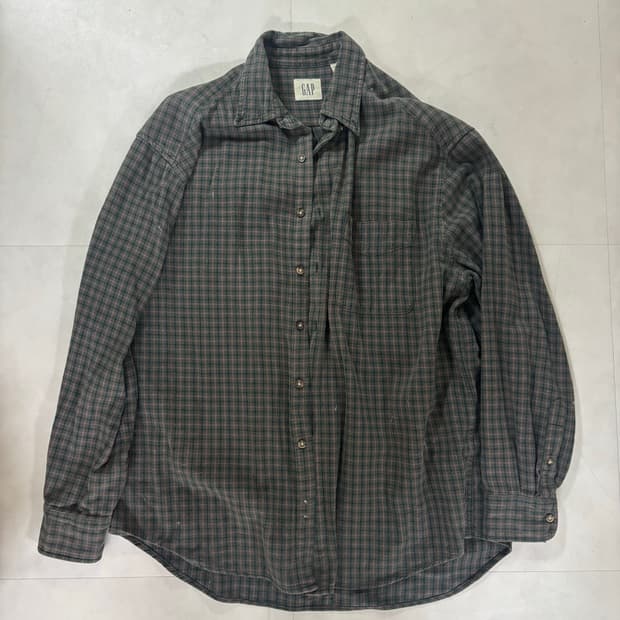 빈티지 GAP 체크셔츠