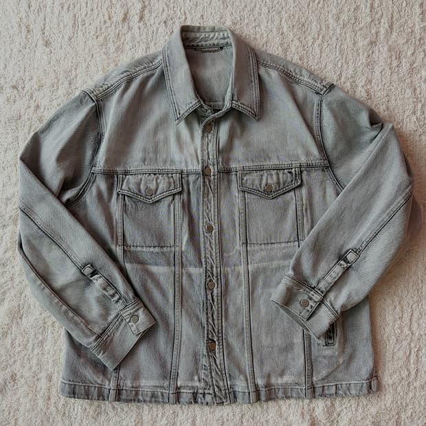 솔리드 옴므 데님 자켓