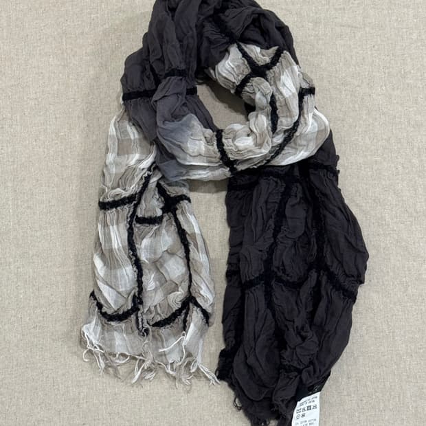 요지야마모토 셔링 네트 머플러