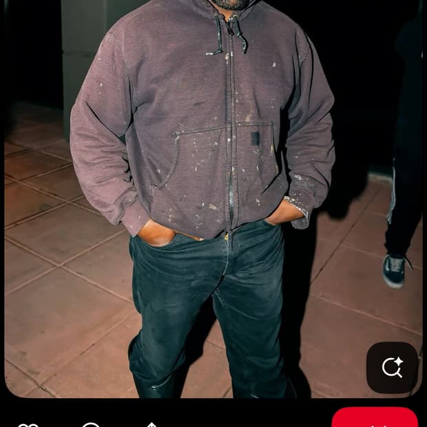 칼하트 후드집업 j149 칸예