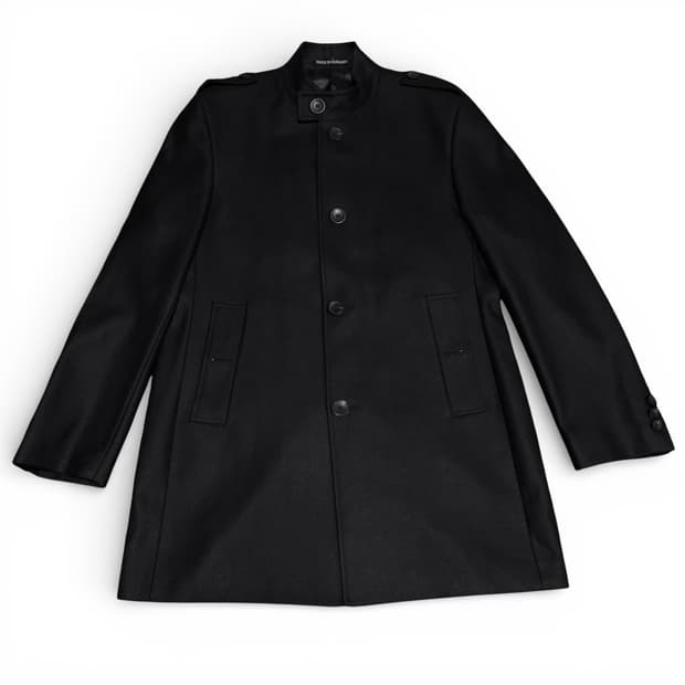 40 DKNY 블랙 코트