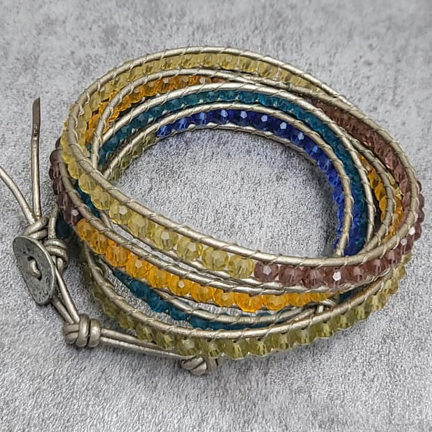 vintage wrap bracelet