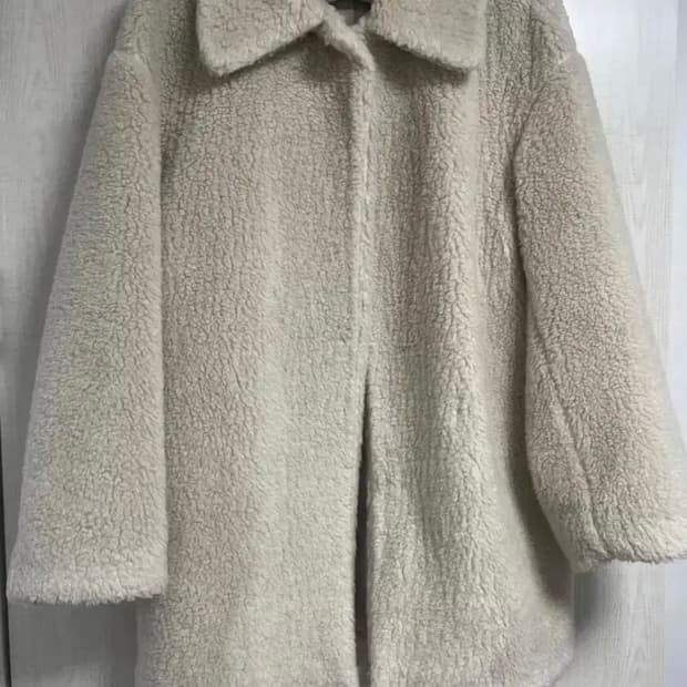 로우클래식 퍼 시어링 코트 자켓