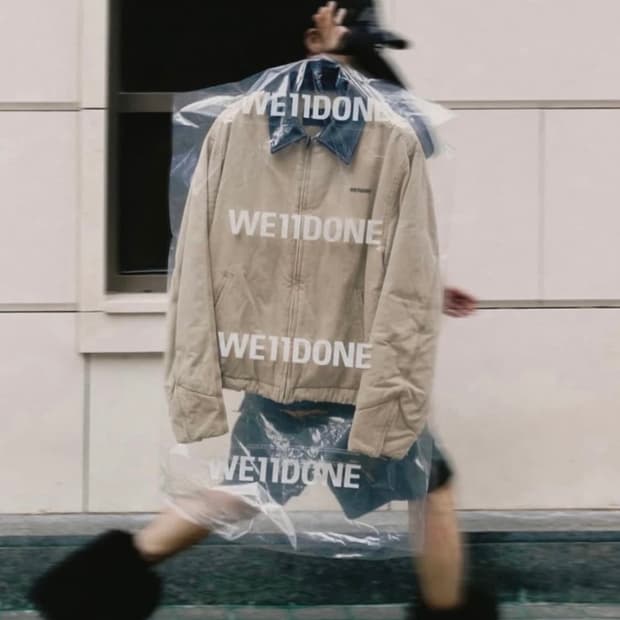 WE11DONE. 웰던 Oxford Work Jacket