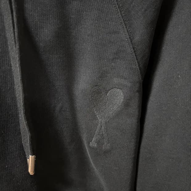 아미 톤앤톤 빅로고 후드티 m