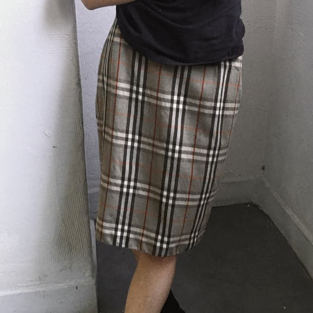 Burberry 버버리 노바체크 스커트