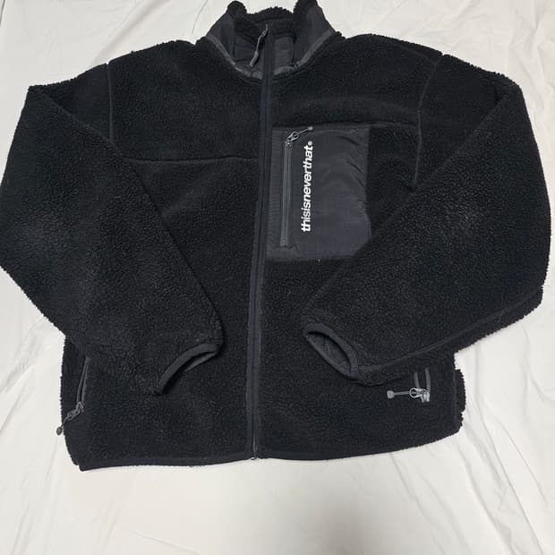 디스이즈네버댓 플리스 블랙 L
