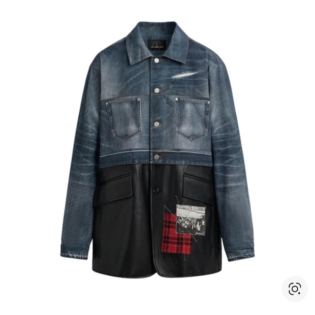 m)자라 x 앤더슨벨 데님 콤보 점퍼