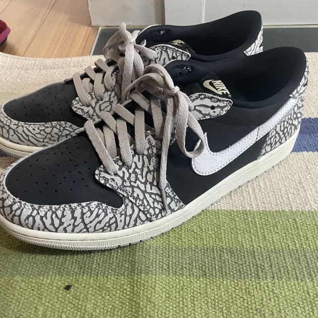 나이키 조던 1 로우 시멘트 295