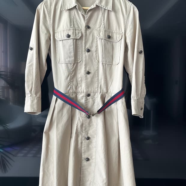 랄프로렌 럭비 셔츠형 원피스