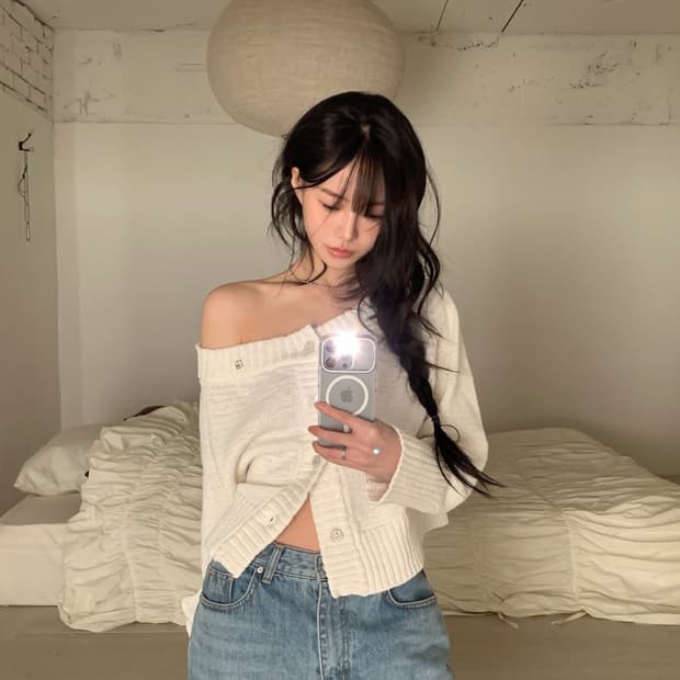 오디에스 Open Line Cardigan