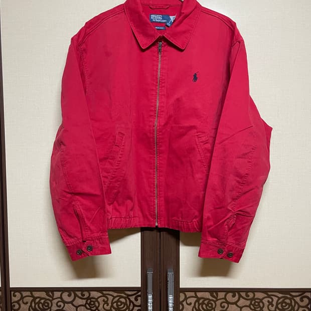 [L] 폴로 빅재킷 스포츠 레드