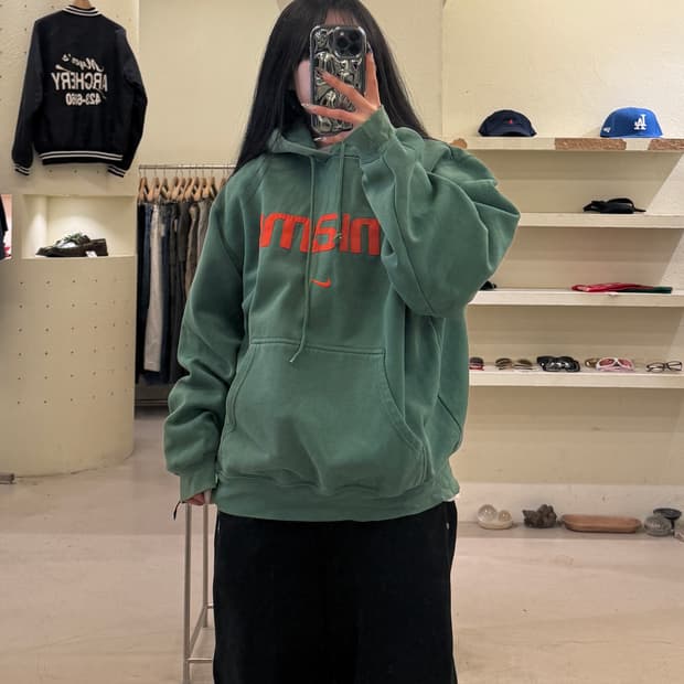 나이키 마이애미 자수 후드티 U1070