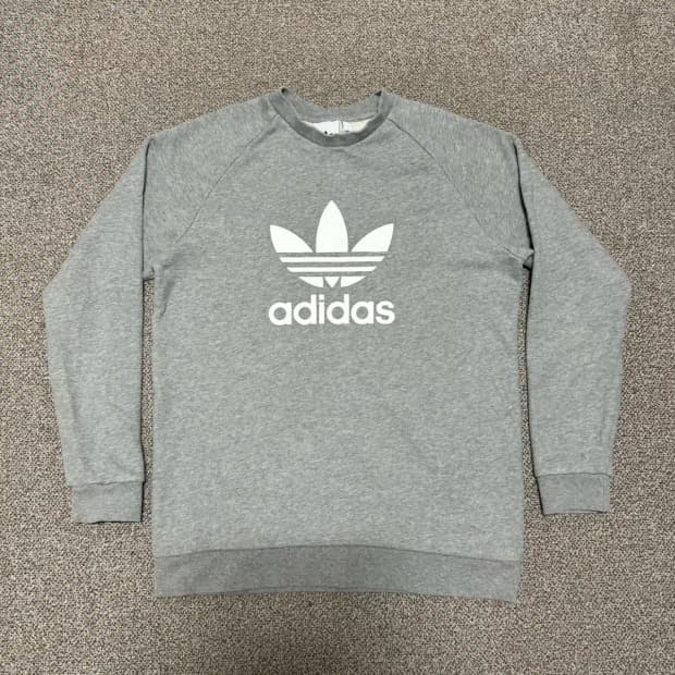 2xl 아디다스 빅트레포일 맨투맨