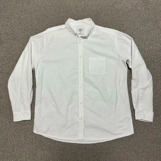 2xl 무신사스탠다드 화이트 셔츠 릴렉스핏