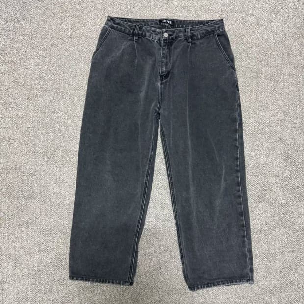 XL 토피 흑청바지