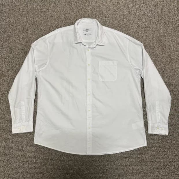2xl 무신사스탠다드 화이트 셔츠 릴렉스핏