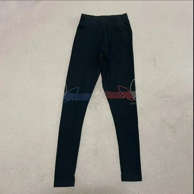 Xs 아디다스 레깅스 블랙