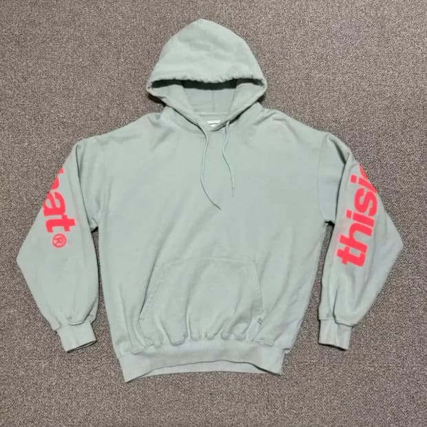 M 디스이즈네버댓 후드티