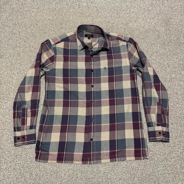 95 닥스 체크 셔츠