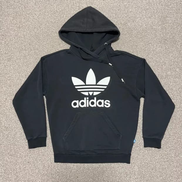 85 아디다스 트레포일 후드티 여성