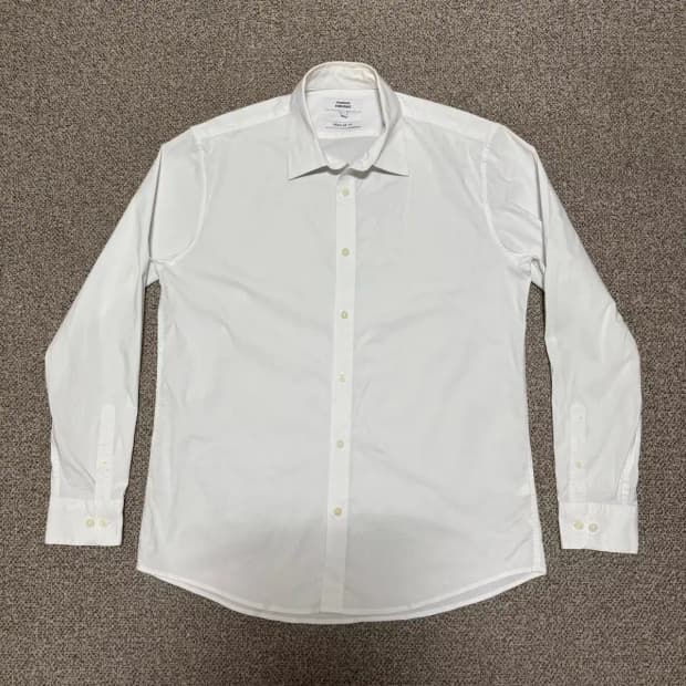 L 무신사스탠다드 화이트 셔츠 레귤러핏
