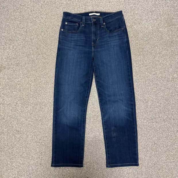 28 리바이스 724 진청바지 여성