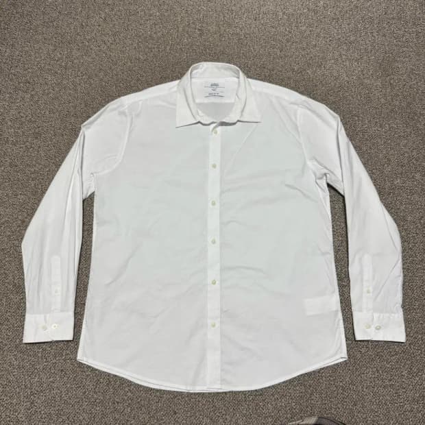 2xl 무신사스탠다드 화이트셔츠 레귤러핏