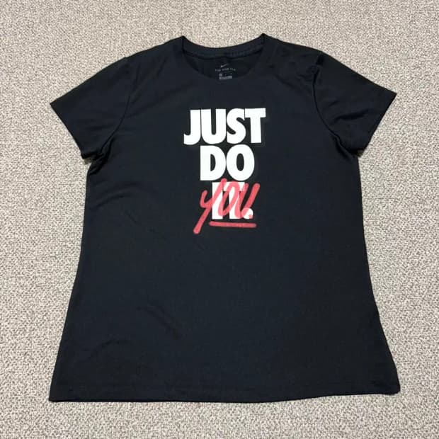 M 나이키 저스트두잇 반팔 여성