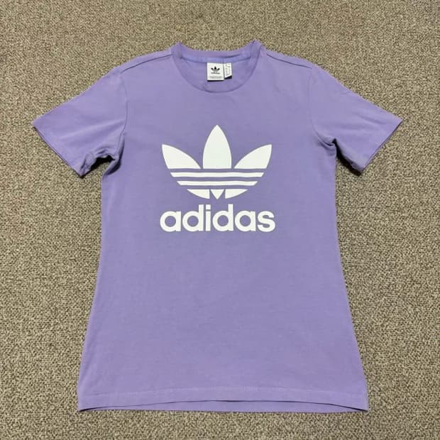 S 아디다스 빅로고 반팔