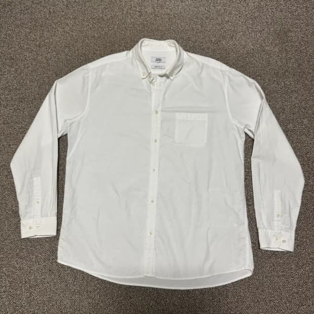 3xl 무신사스탠다드 화이트 셔츠 레귤러핏