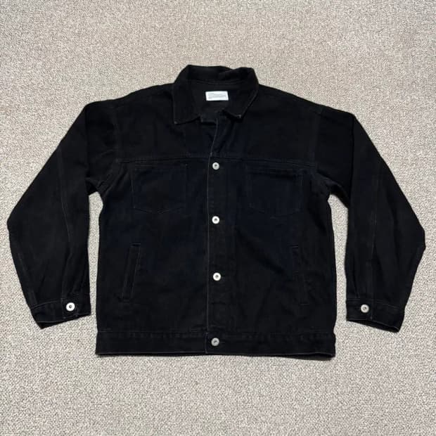 M 파르티멘토 흑청 데님 자켓